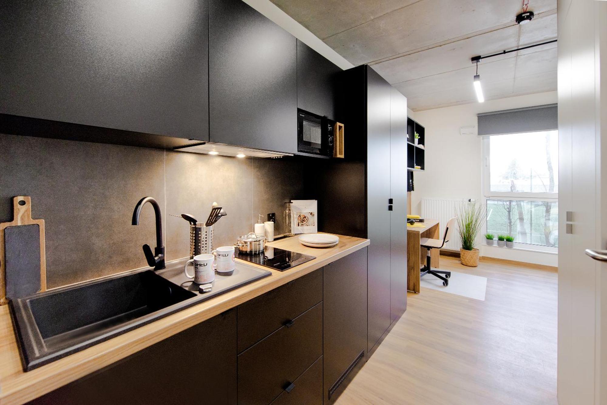 Shed Living Krakow Aparthotel Bagian luar foto